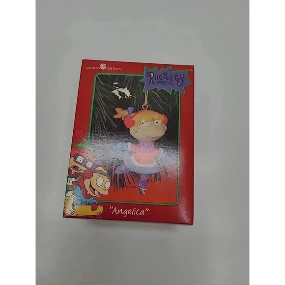 Vintage 1998 American Greetings Rugrats Angelica Christmas Ornament New in Box - Picture 7 of 7